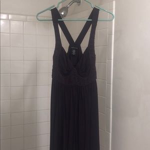 Plum color summer dress